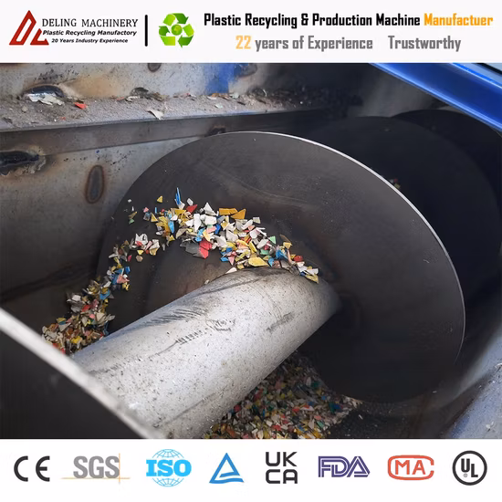 Yatong プラスチック ペット ボトル洗浄およびリサイクル ライン/ペット PP PE 粉砕および洗浄機